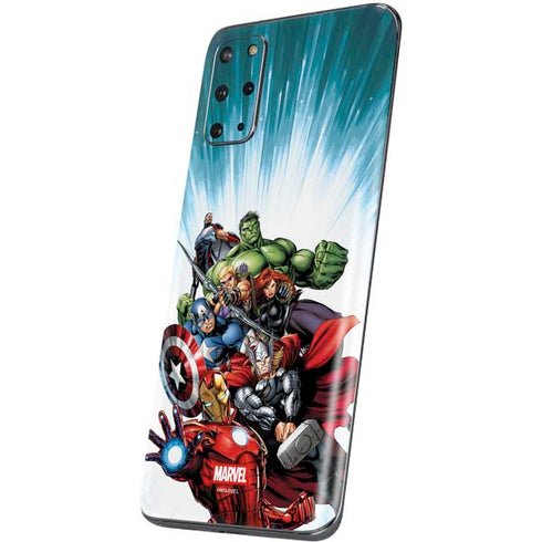 Marvel Avengers Team Galaxy S20 Plus Skin