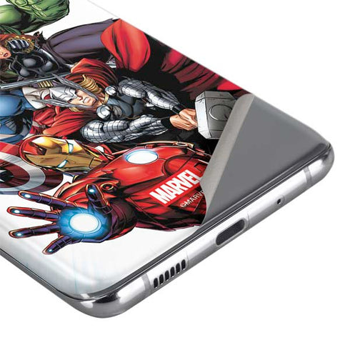 Marvel Avengers Team Galaxy S20 Plus Skin