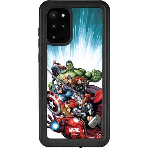 Marvel Avengers Team Galaxy S20 Plus Waterproof Case