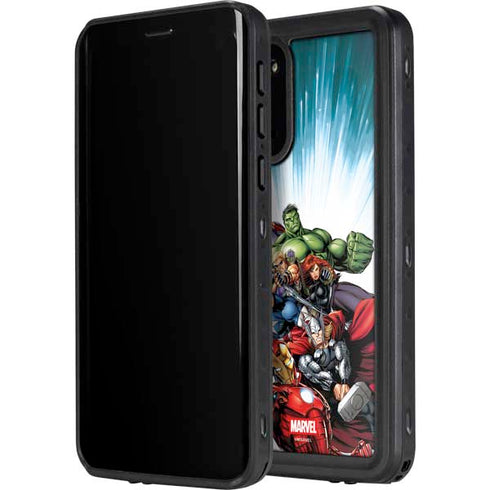 Marvel Avengers Team Galaxy S20 Waterproof Case