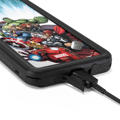 Marvel Avengers Team Galaxy S20 Waterproof Case