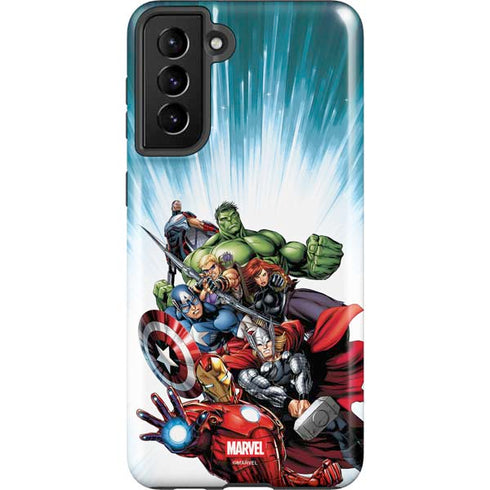 Marvel Avengers Team Galaxy S21 Plus 5G Pro Case