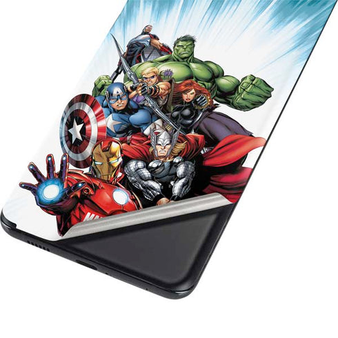 Marvel Avengers Team Galaxy S21 Plus 5G Skin