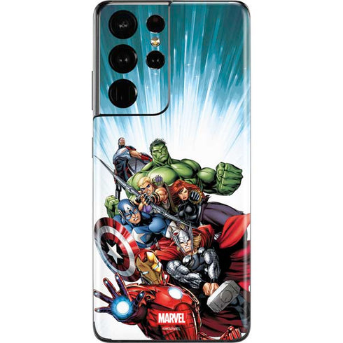 Marvel Avengers Team Galaxy S21 Ultra 5G Skin