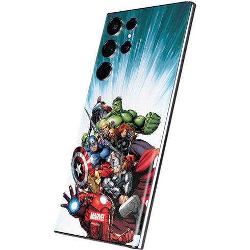 Marvel Avengers Team Galaxy S22 Ultra Skin