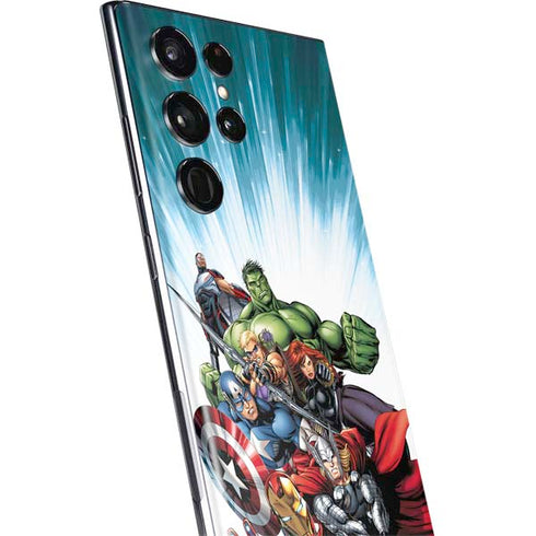 Marvel Avengers Team Galaxy S22 Ultra Skin