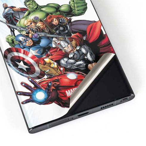 Marvel Avengers Team Galaxy S22 Ultra Skin