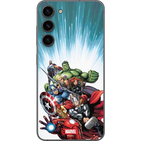 Marvel Avengers Team Galaxy S23 Plus Skin