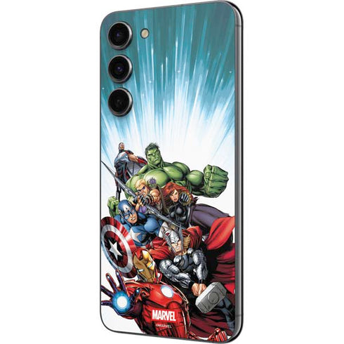 Marvel Avengers Team Galaxy S23 Plus Skin