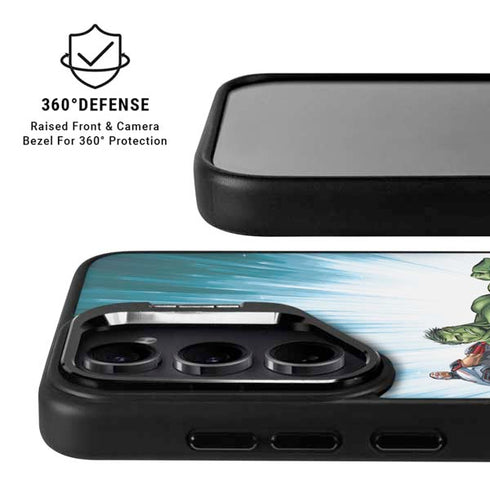 Marvel Avengers Team Galaxy S25 Kickstand Case