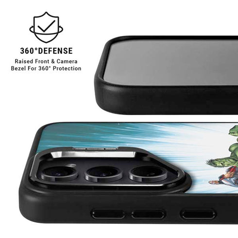 Marvel Avengers Team Galaxy S25 Plus Kickstand Case