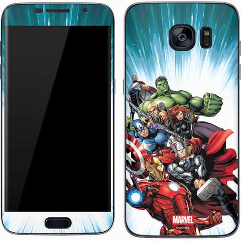 Marvel Avengers Team Galaxy S7 Skin
