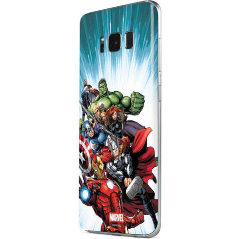 Marvel Avengers Team Galaxy S8 Skin