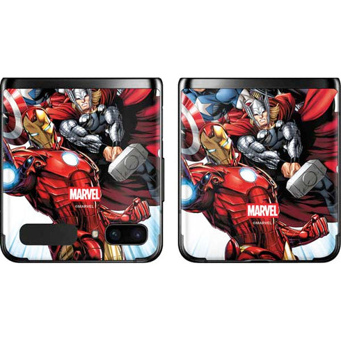 Marvel Avengers Team Galaxy Z Flip Skin