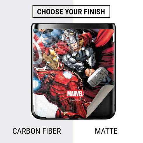 Marvel Avengers Team Galaxy Z Flip Skin