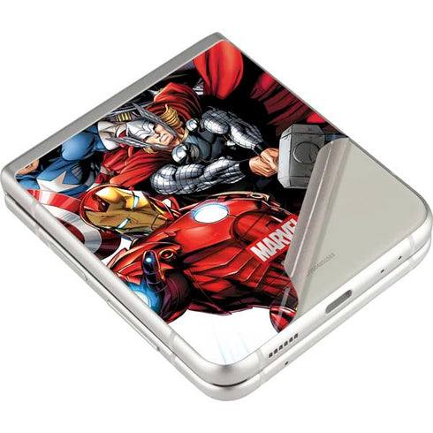 Marvel Avengers Team Galaxy Z Flip3 5G Skin