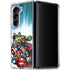 Marvel Avengers Team Galaxy Z Fold5 5G Clear Case