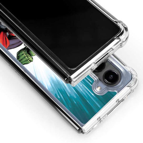 Marvel Avengers Team Galaxy Z Fold5 5G Clear Case