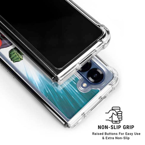 Marvel Avengers Team Galaxy Z Fold6 Clear Case