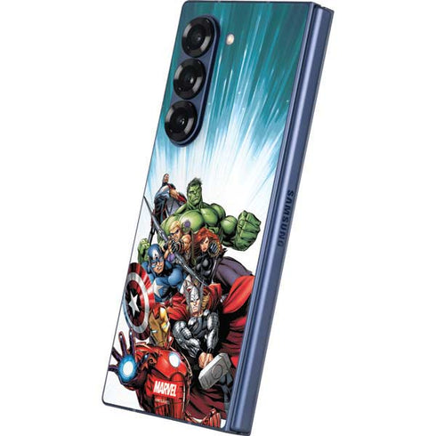 Marvel Avengers Team Galaxy Z Fold6 Skin