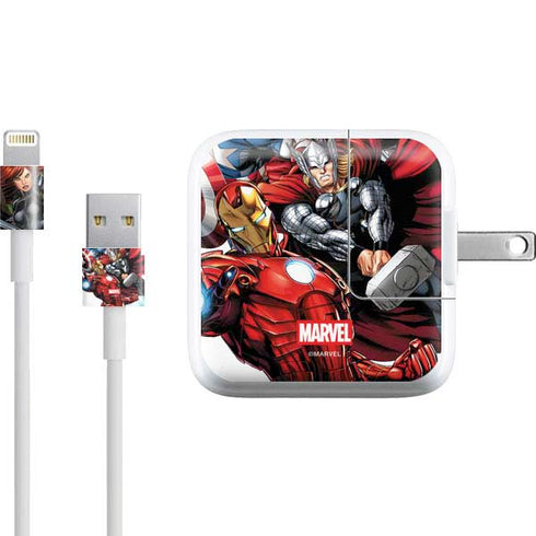 Marvel Avengers Team iPad Charger (10W USB) Skin