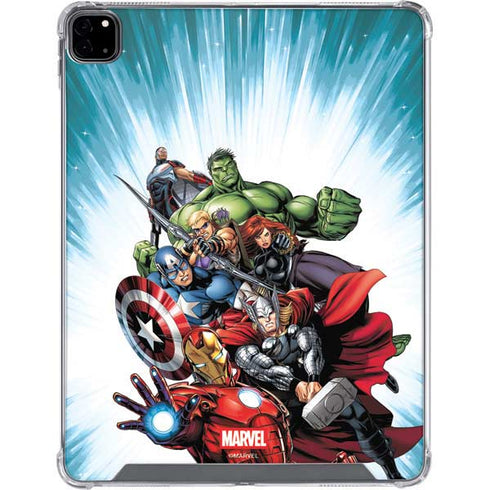 Marvel Avengers Team iPad Pro 12.9in (2020) Clear Case
