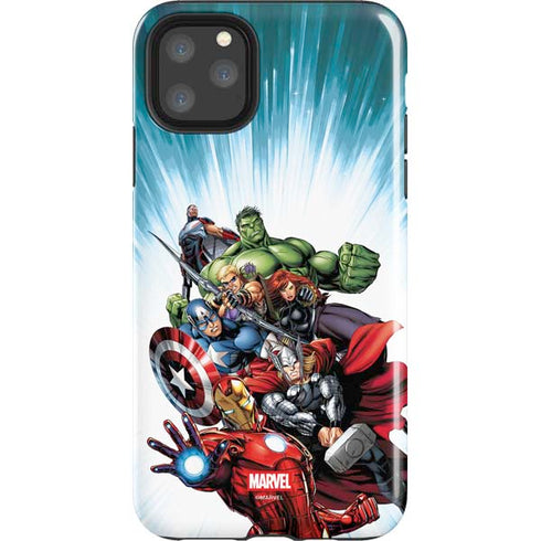 Marvel Avengers Team iPhone Cases