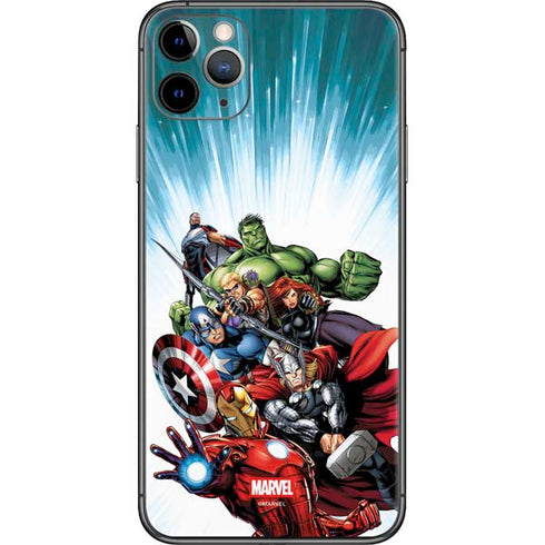 Marvel Avengers Team iPhone 11 Pro Max Skin