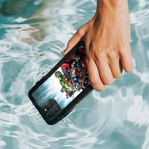 Marvel Avengers Team iPhone 11 Pro Waterproof Case