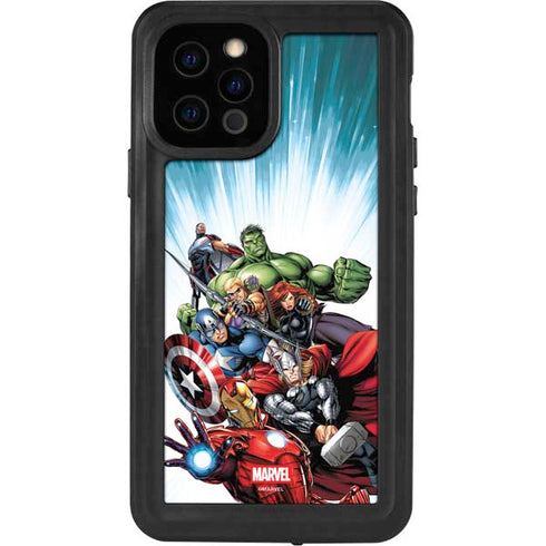 Marvel Avengers Team iPhone 12 Pro Waterproof Case