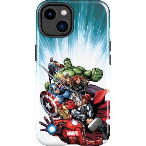 Marvel Avengers Team iPhone 14 Plus Impact Case