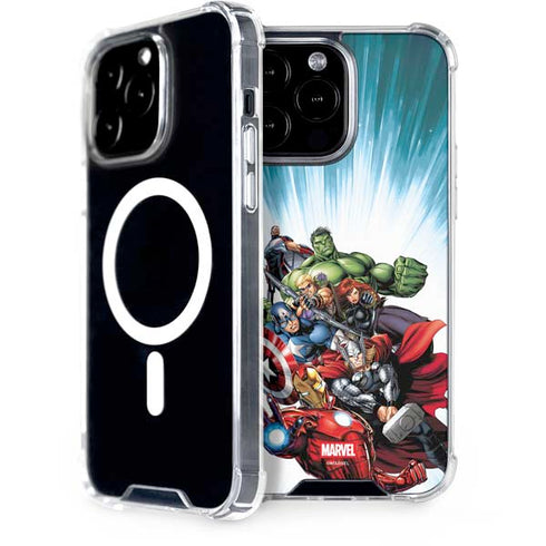 Marvel Avengers Team iPhone 14 Pro Max MagSafe Case