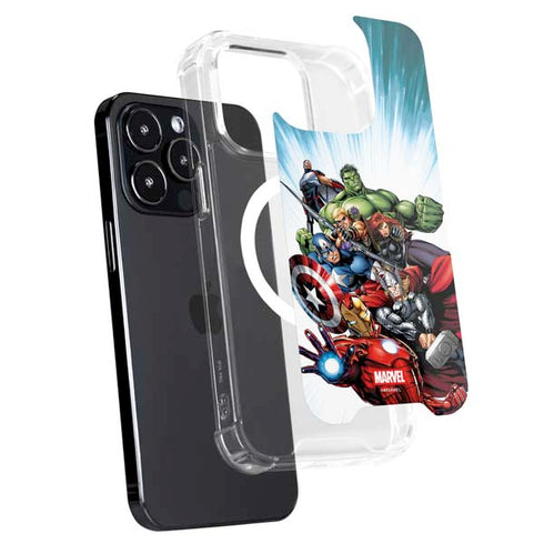 Marvel Avengers Team iPhone 14 Pro Max MagSafe Case