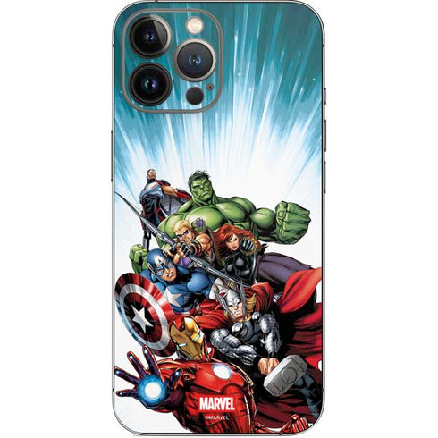 Marvel Avengers Team iPhone 14 Pro Max Skin