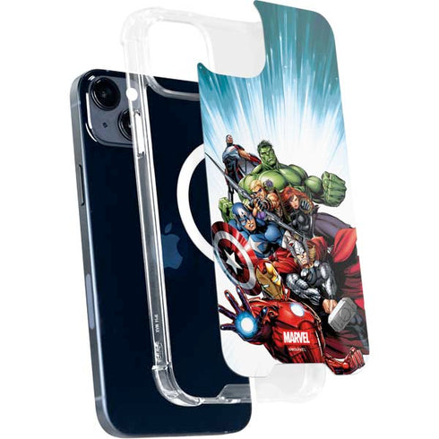 Marvel Avengers Team iPhone 15 MagSafe Case