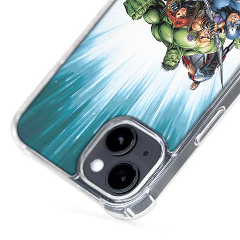 Marvel Avengers Team iPhone 15 MagSafe Case