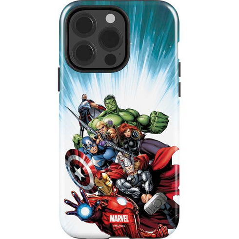 Marvel Avengers Team iPhone 15 Pro Impact Case