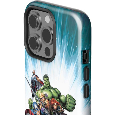 Marvel Avengers Team iPhone 15 Pro Impact Case