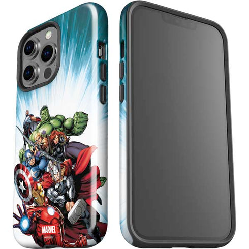 Marvel Avengers Team iPhone 15 Pro Impact Case