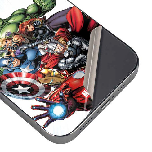 Marvel Avengers Team iPhone 15 Pro Skin