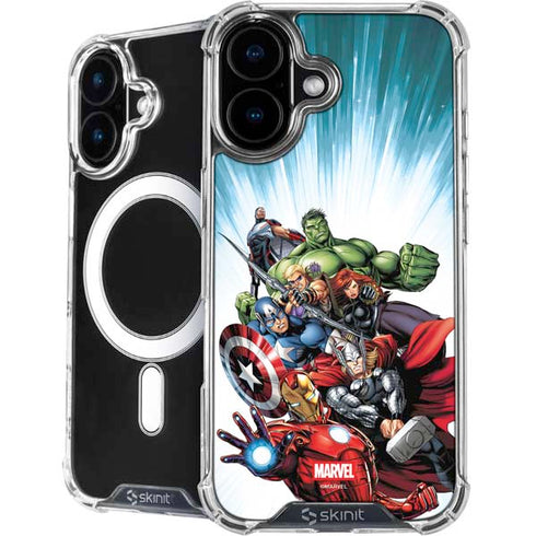 Marvel Avengers Team iPhone 16 MagSafe Case