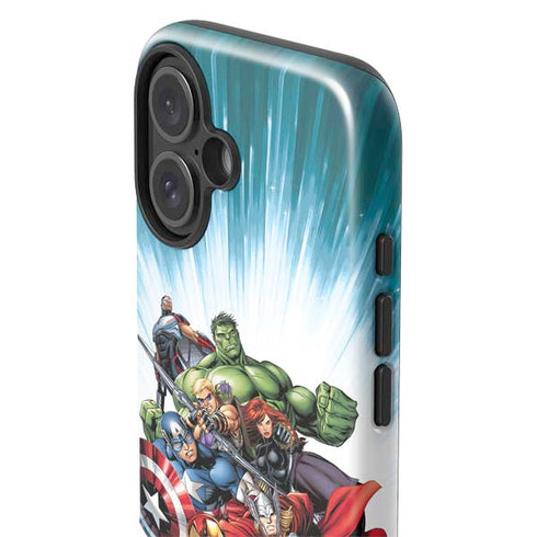 Marvel Avengers Team iPhone 16 Plus Impact Case