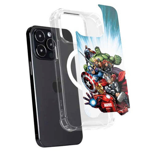 Marvel Avengers Team iPhone 16 Pro Max MagSafe Case