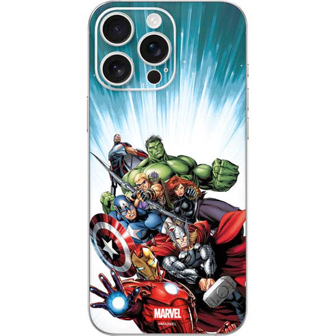 Marvel Avengers Team iPhone 16 Pro Max Skin