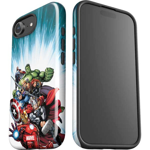Marvel Avengers Team iPhone 16e Impact Case