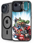 Marvel Avengers Team iPhone 16e Kickstand Case