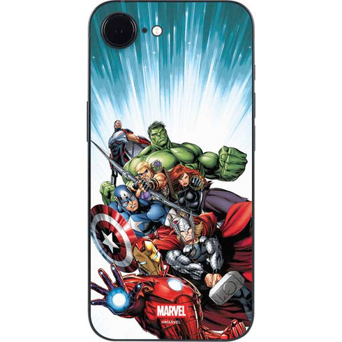 Marvel Avengers Team iPhone 16e Skin