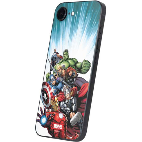 Marvel Avengers Team iPhone 16e Skin