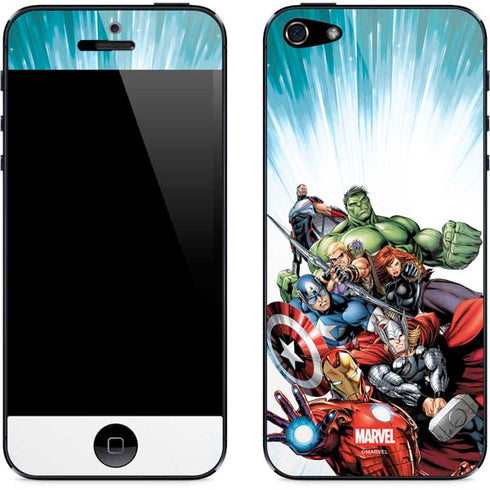 Marvel Avengers Team iPhone 5/5s/5SE Skin
