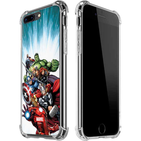Marvel Avengers Team iPhone 7/8 Plus Clear Case